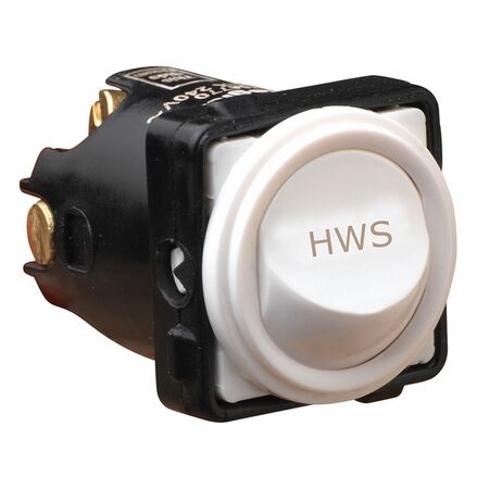 Engraved Rocker Switch 2 Way 20A | 240V AC | White by Legrand