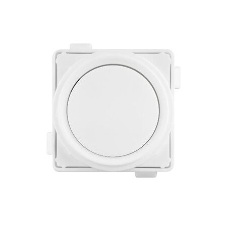 Push Button Switch Mechanism 240V AC | Matt White Finish by Legrand