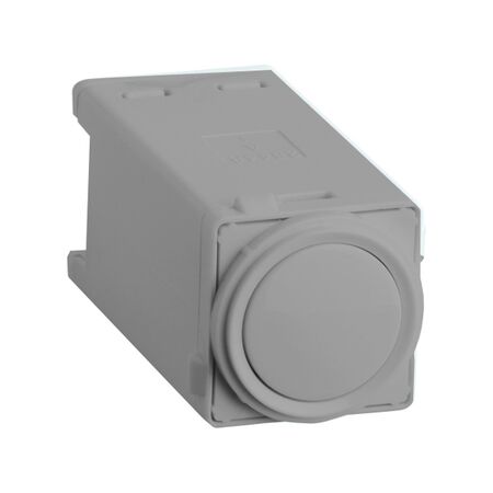 Push Button Switch Mechanism | 240V AC | Soft Touch | Urban Grey by Legrand