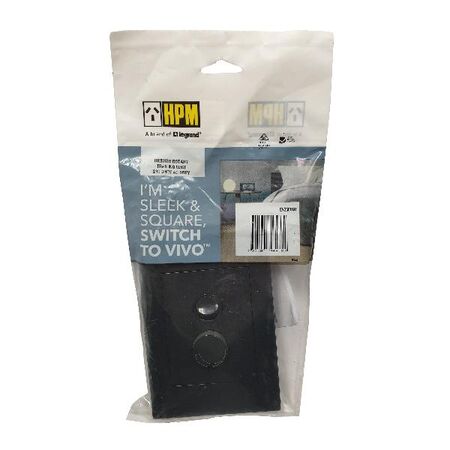 Trailing Edge Rotary Dimmer 250VA | 2 Wire | Dark Grey by Legrand