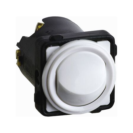 10A Rocker Switch Mechanism | White Finish | HPM Vivo Compatible by Legrand