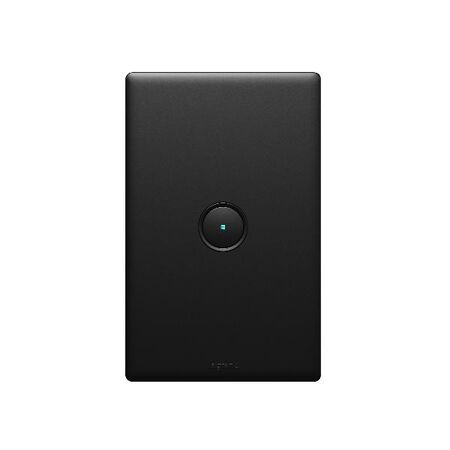 Smart Dimmer 1 Gang | Wireless Control | Matt Black by Legrand