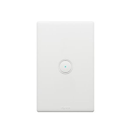 Smart Dimmer 1 Gang | Wireless Control | Matt White by Legrand