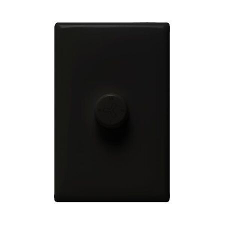 Fan Speed Controller 3-Speed Vertical | Black Finish | 220-240V by Legrand