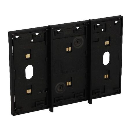 Smart Home Control Panel 3M | Voice Command | 2 Wire BUS | Black by Legrand