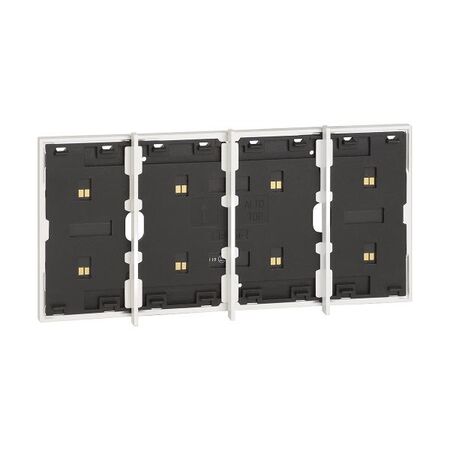 Home Automation Frame 3+1 Module | Voice Command | White Finish by Legrand
