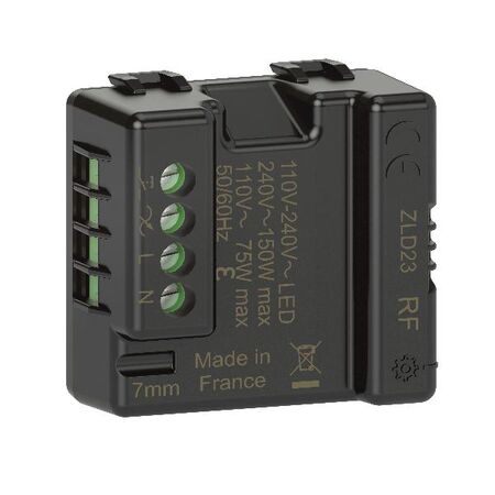 Smart Dimmer Micromodule 150W | Zigbee 3.0 | App & Voice Control | Netatmo by Legrand