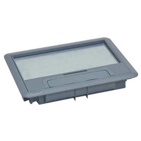 Plastic Lid and Trim for 8 Module Floor Box | Durable & Recyclable | 260x60x340mm by Legrand