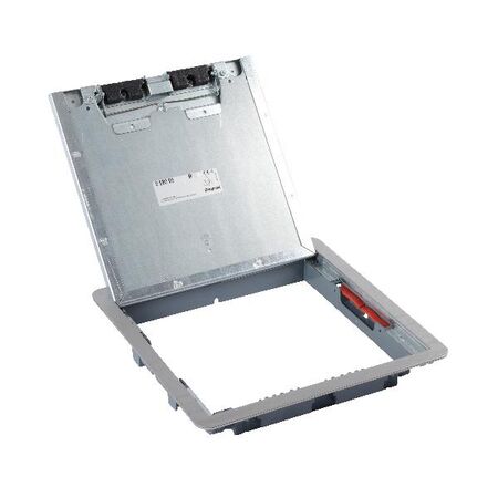 Stainless Steel Floor Box Lid | 16 Module | Durable & Corrosion Resistant by Legrand