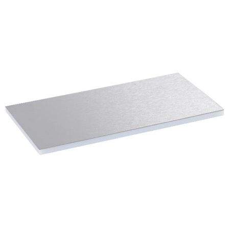 Stainless Steel Floor Box Finishing Plate | 8 Module Compatible | Durable Design by Legrand