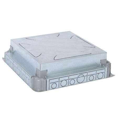 Auto-adjusting Backbox for 16 Module Floor Box | Concrete Installations | Legrand