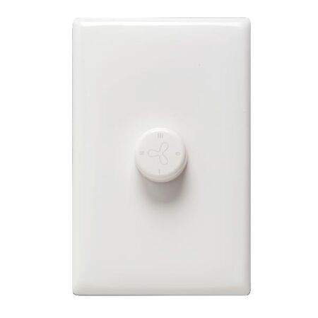 3-Speed Vertical Fan Controller | White Finish | Easy Operation by Legrand