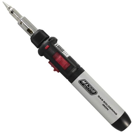 Gas Soldering Iron | 1300°C Maximum Temperature | Adjustable Flame Control & Continuous Flame Lock | Portable by Majortech