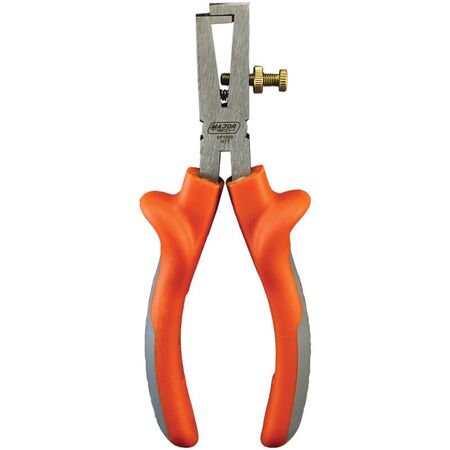 160mm Stripping Pliers | 0.3mm to 6.0mm Cable Range | 1000V Insulated Handles | Spring-Assist by Majortech