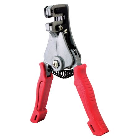 Automatic Wire Stripper 0.5mm to 2.0mm | Knife-Type Steel Blades | Delayed Action | Durable Zinc Alloy by Majortech