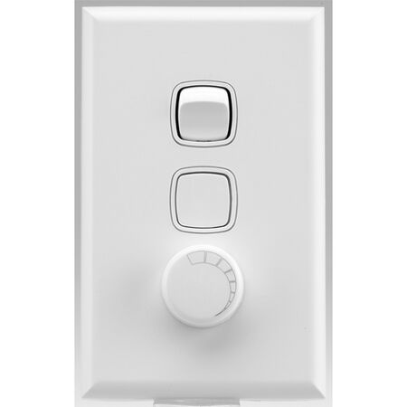 Rotary Dimmer 700VA | Quiet Operation | Flicker Free | White by Legrand