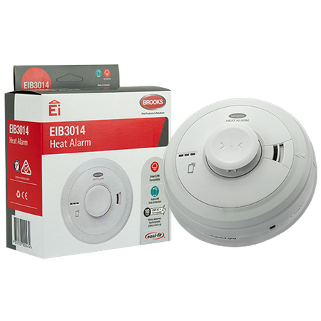 Heat 230-volt Alarm with 10-year lithium battery back-up