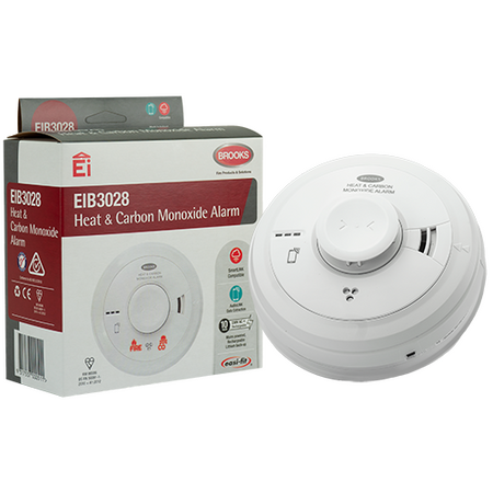 Heat & Carbon Monoxide 230 Volt Alarm