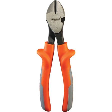 Diagonal Cutting Plier 200mm | 10,000V Electrical Safety | HRC 58-63 Hardness | TPE Insulated Handle by Majortech