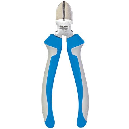 Diagonal Cutting Pliers 165mm | 55# Carbon Steel | Insulated Handles & Ergonomic Grips by Majortech