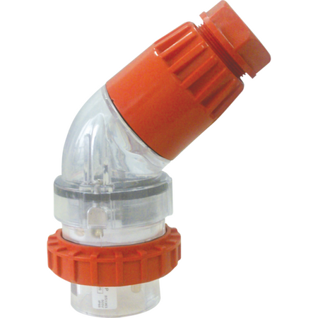 Angled plug 20A 5 round pins