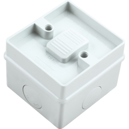 One gang weatherproof switch IP53