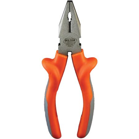 Electricians Plier 165mm | 10,000V Tested | Chrome Vanadium | Insulated Handle by Majortech