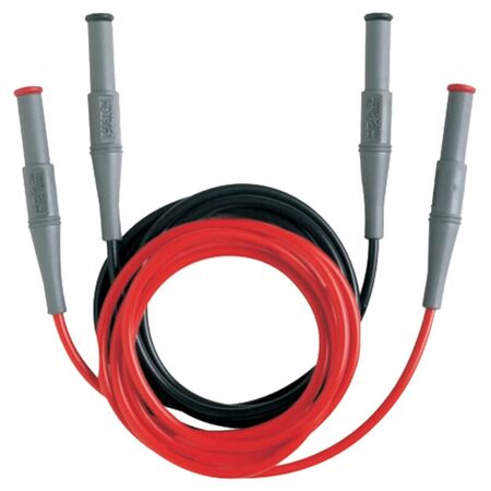 Modular Test Set | Digital Multimeter Test Leads | 0.8mm² PVC Insulation | Standard 4mm Safety Plugs by Majortech