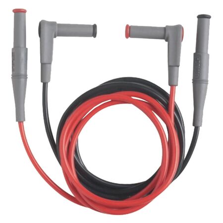 Modular Test Lead Set | Straight to Right Angle | 0.8mm² Wire | PVC Insulation by Majortech