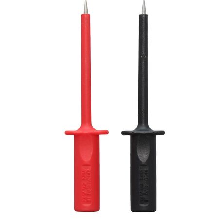 Modular Sharp Tip Probe Set | 8mm Sharp Point | Protective Cap Included | Compatible with 4mm Leads by Majortech