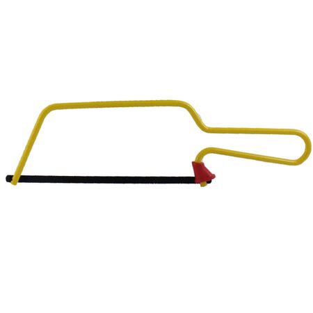 Junior Hacksaw 150mm | High-Speed Steel Blade | Durable Spring Steel Frame | Compact Design by Majortech