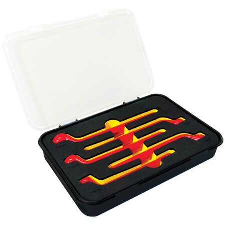 Insulated Ring Wrench Set | 1000V AC & 1500V DC | IEC 60900 Compliant | Chrome Vanadium Steel by Majortech