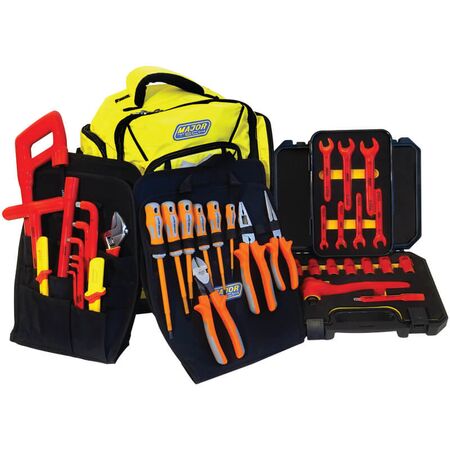38 Piece Insulated Tool Kit | 1000V AC | IEC 60900 Compliant | Chrome Vanadium Steel by Majortech