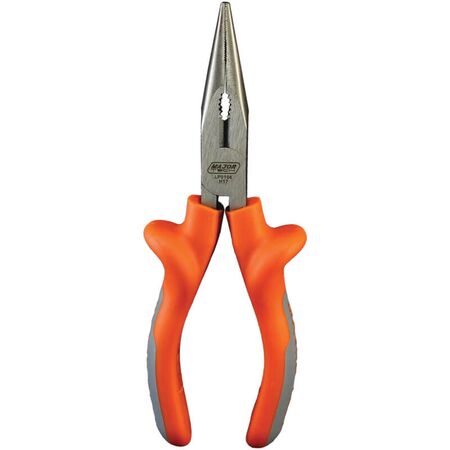 170mm Long Nose Plier | 10,000V Insulated | Chrome Vanadium Steel | Heavy-Duty Handle by Majortech