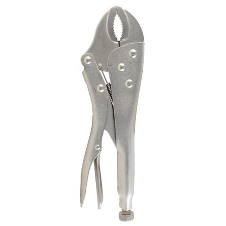 Locking Pliers 250mm | Chrome Vanadium Steel | Quick Release Toggle & Curved Jaws by Majortech