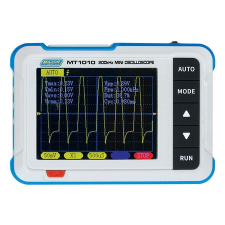 200kHz Mini Oscilloscope | 2.8-Inch LCD | 1000mAh Battery | Real-Time Sampling by Majortech