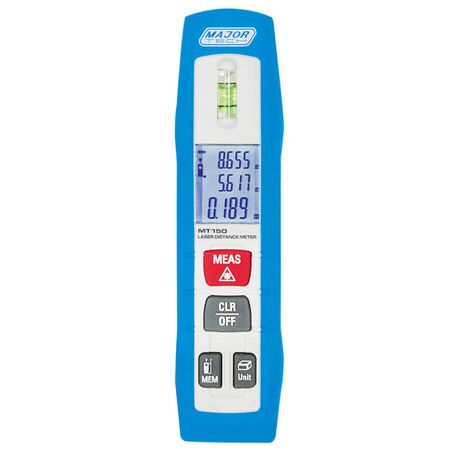 Professional Laser Distance Meter 50m | Bluetooth Connectivity | High Accuracy ±1.5mm | Splash Proof by Majortech