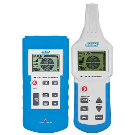 Cable Locator | 125kHz Signal Frequency | AC/DC Voltmeter | Lightweight Design by Majortech
