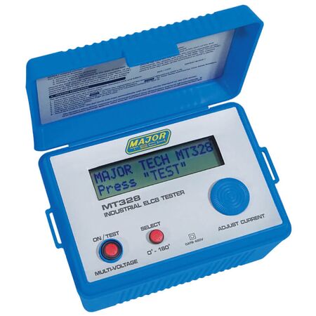 Industrial RCD Tester | 5mA to 1000mA Test Current | Microprocessor Controlled | 550V/380V/220V by Majortech