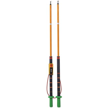 High Voltage Phasing Stick | 48kV Full Scale | Neon Indicator & Phase Comparator | 775mm Length by Majortech