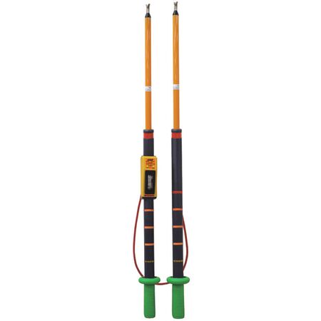 High Voltage Phasing Stick | 8kV Full Scale | Neon Indicator & Dual Scales | Lightweight by Majortech
