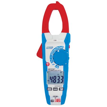 1000A AC True RMS Clamp Meter | CAT IV 600V Safety Rating | 6000 Count Measurement | Large Backlit LCD by Majortech