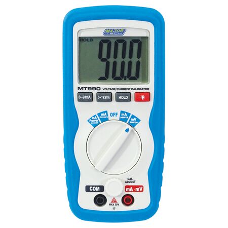 Digital Process Current Calibrator | -199.9mV to 199.9mV Range | Precision Current Source up to 24mA | Portable Design by Majortech