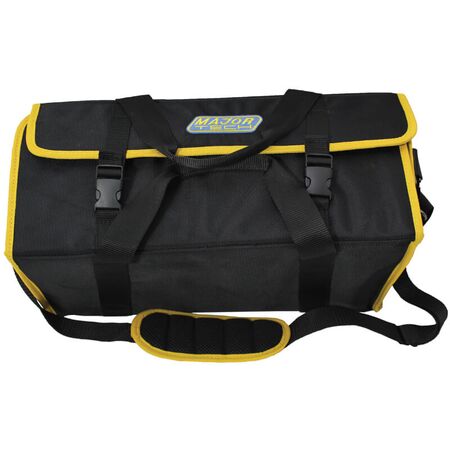 Heavy Duty Tool Bag | Adjustable Compartments & Shoulder Strap | Portable Organizer by Majortech