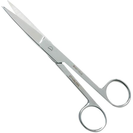 Sharp Point Scissors | Stainless Steel | Ergonomic Handle | Precision Cutting by Majortech