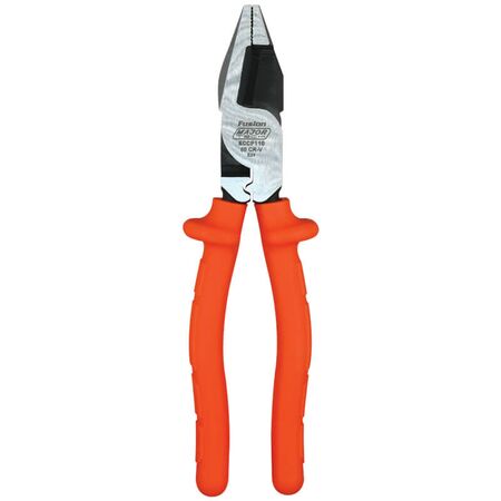 Cross Cut Pliers 1000V | 10,000V Tested | Chrome Vanadium Steel | TPE Insulated Grips by Majortech