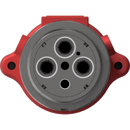 PL QR 1100V 425A 6P Receptacle (180) 70-C