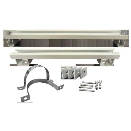 Pole Mount Accessory for Outdoor Racks | 100mm x 300mm x 200mm | Durable Design by Certech