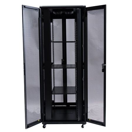 42RU Server Rack | 800mm x 900mm | Perforated Doors | Cable Management by Certech