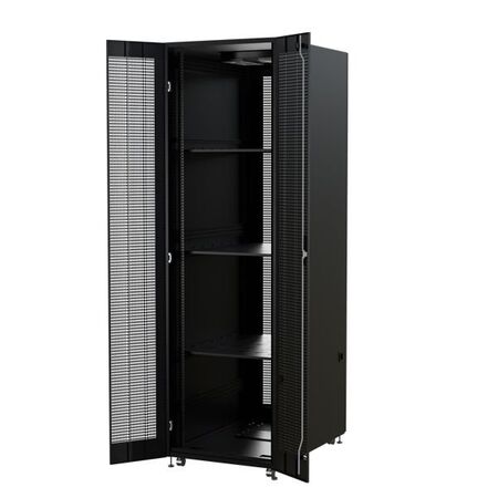 Server Rack 45RU | 600mm x 1000mm | 1500kg Load | Cold Rolled Steel by Certech